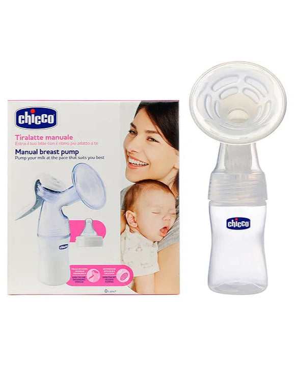 Chicco Natural Feeling Manual Breast Pump for Breastfeeding Mothers | BPA Free