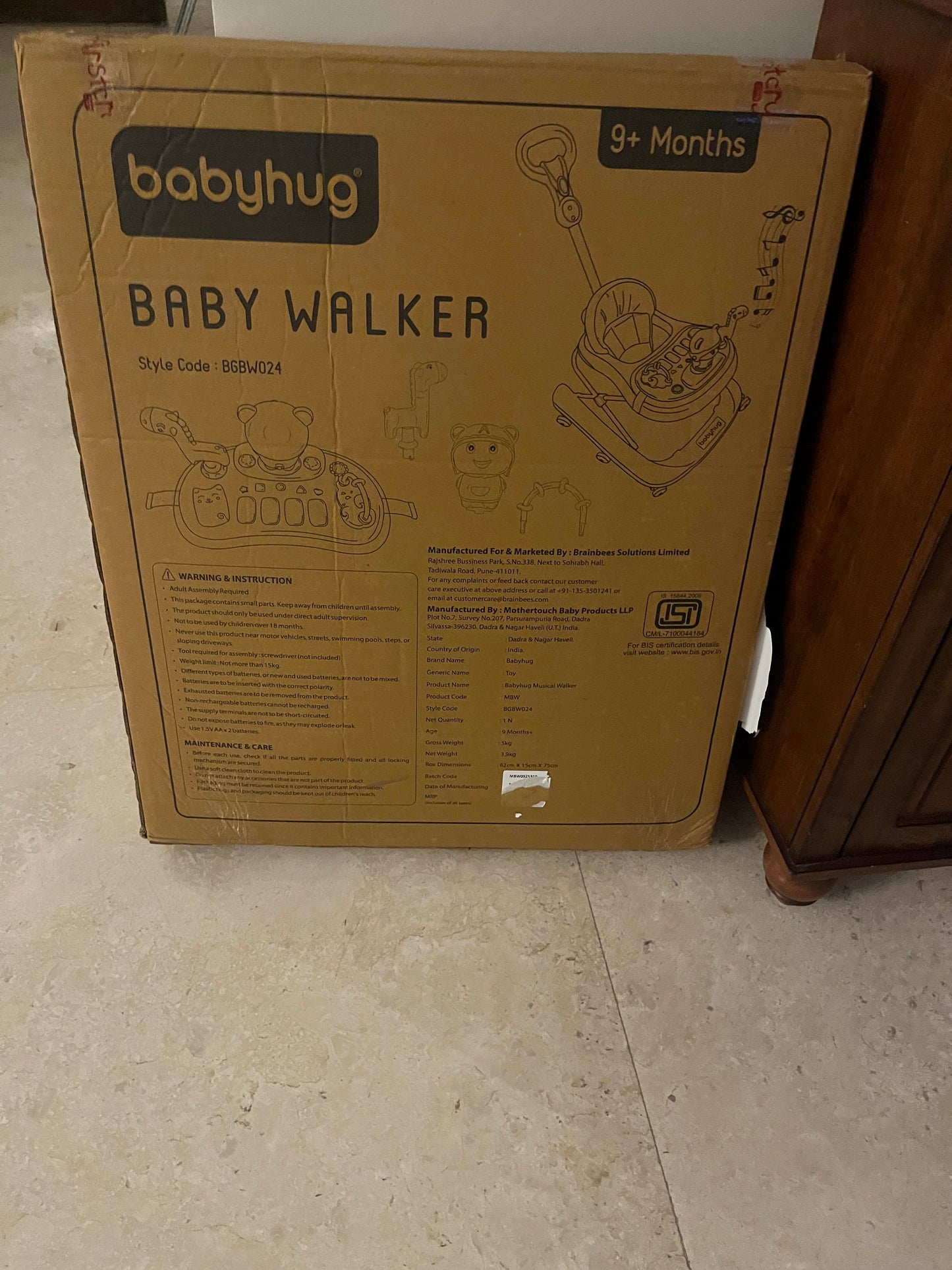 Babyhug Baby Walker