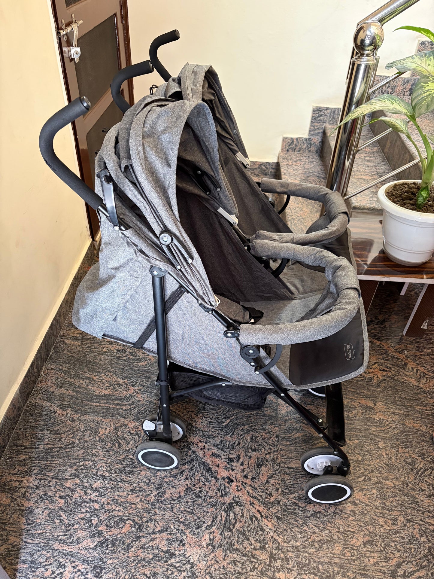 Babyhug Twin Stroller