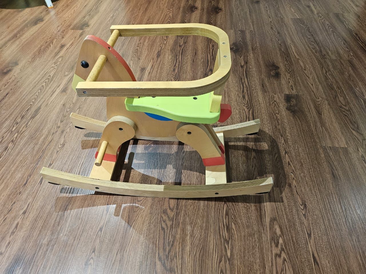 Shumee Wooden Rocking Horse Swing Toy For Baby & Toddlers