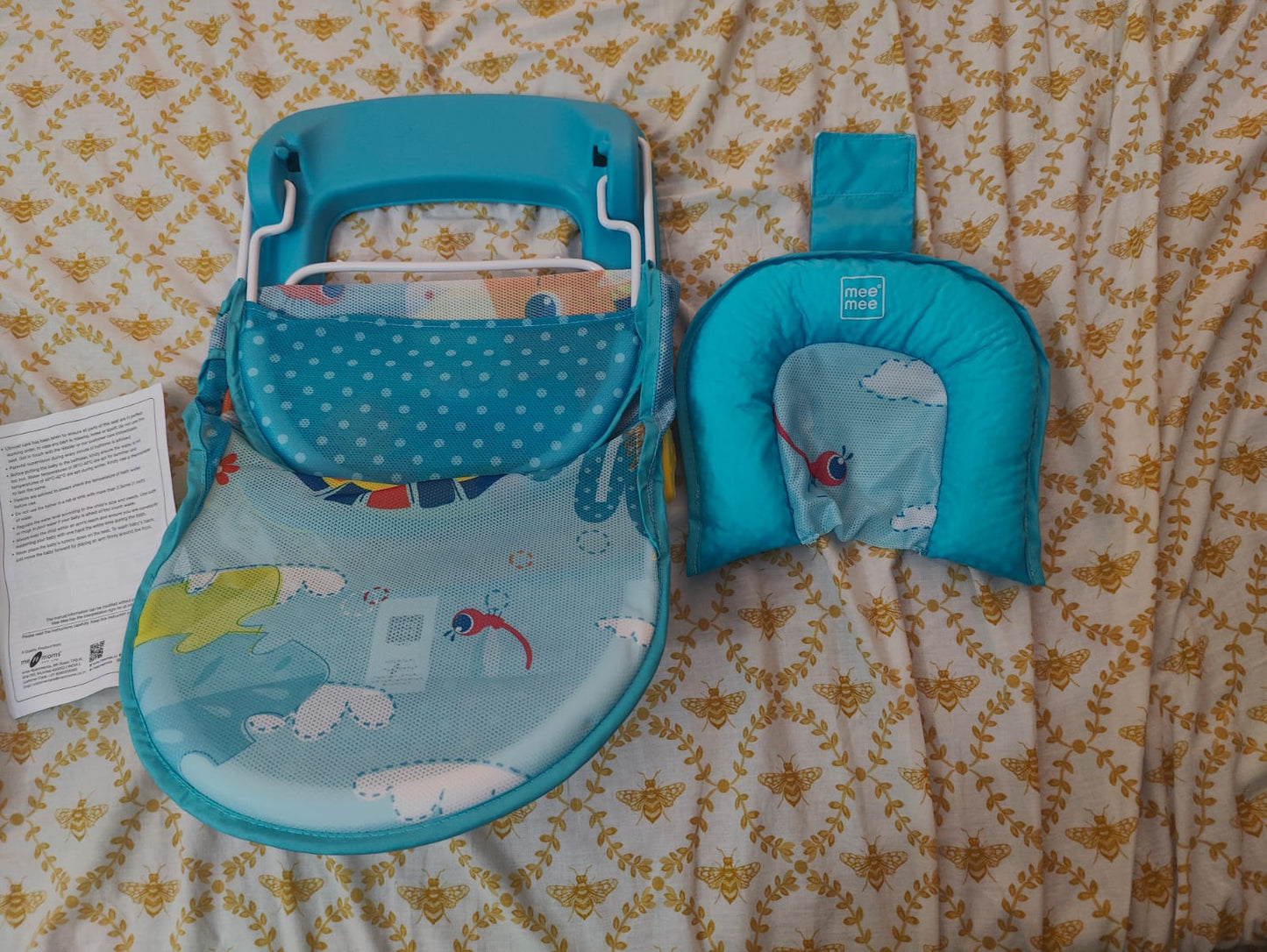 Mee Mee Newborn Baby Bather | For Newborns and Infants 0-12 Months