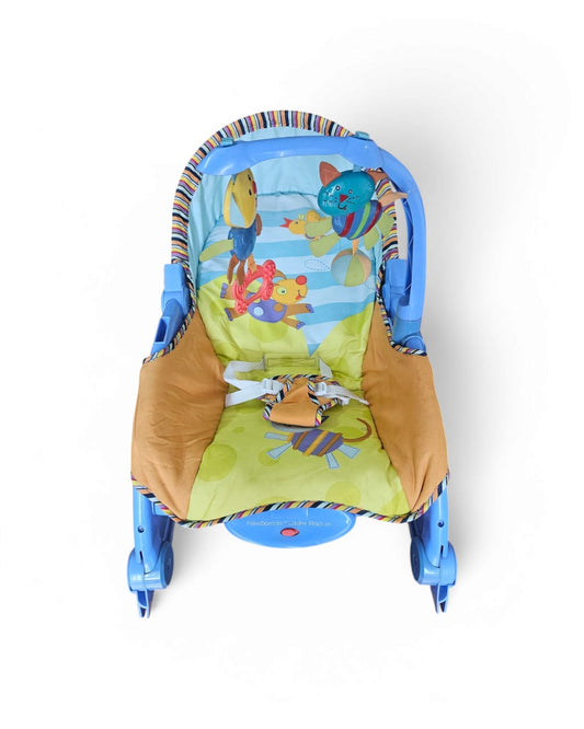Webby Newborn To Toddler Portable Rocker Rattle | For 0-4 Years ( Max 18 Kg)