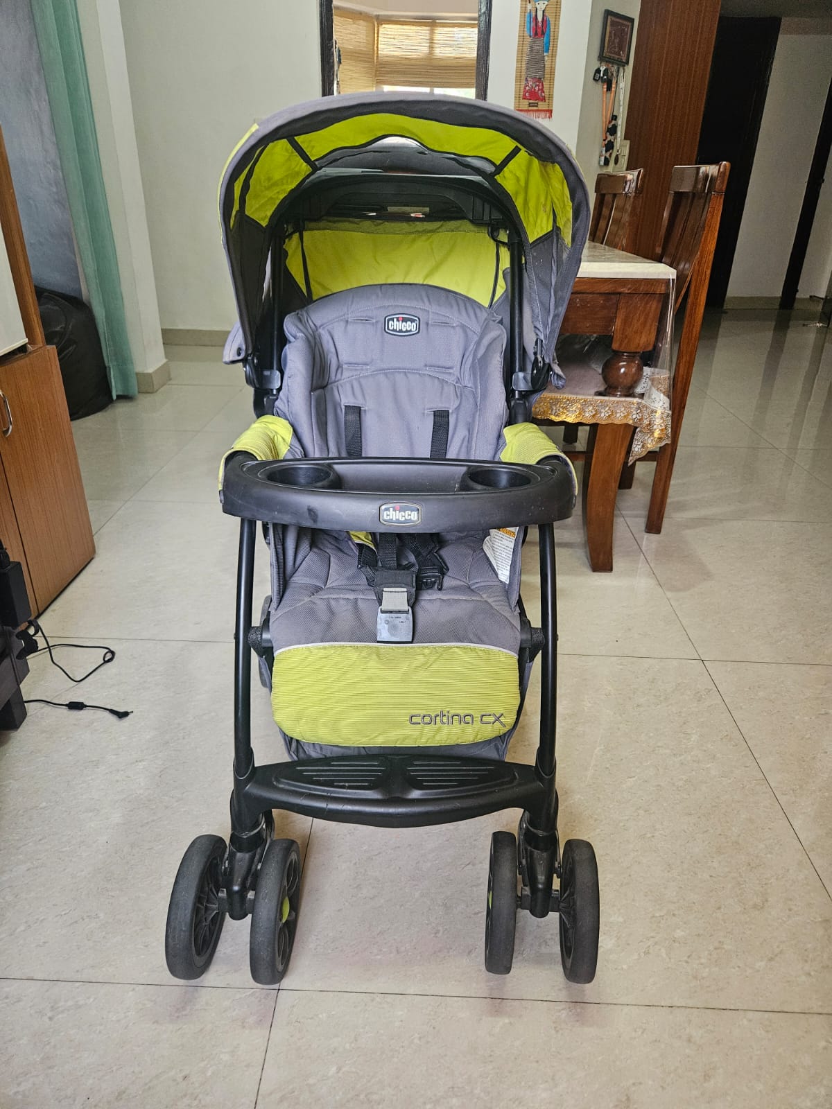 Chicco Cortina CX Stroller, Green, 2020 | 0-4 Years
