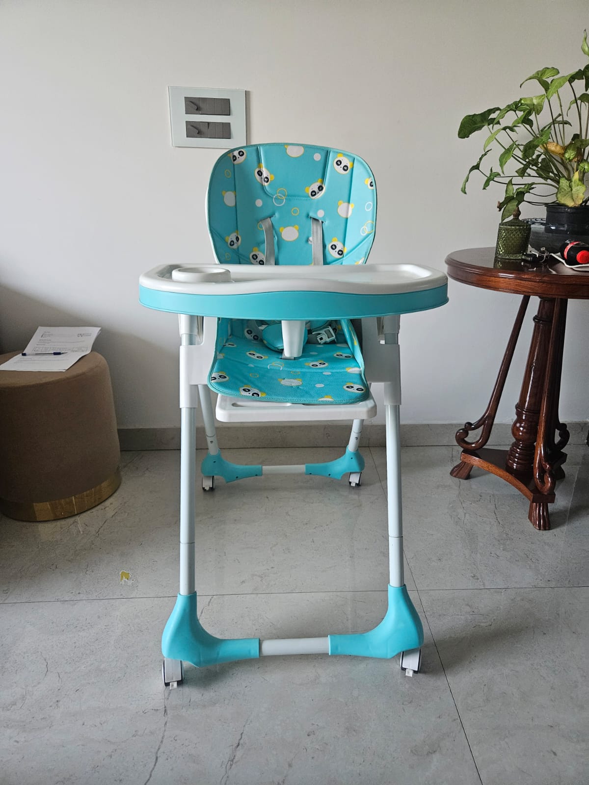 R for Rabbit Marshmallow High Chair , Green