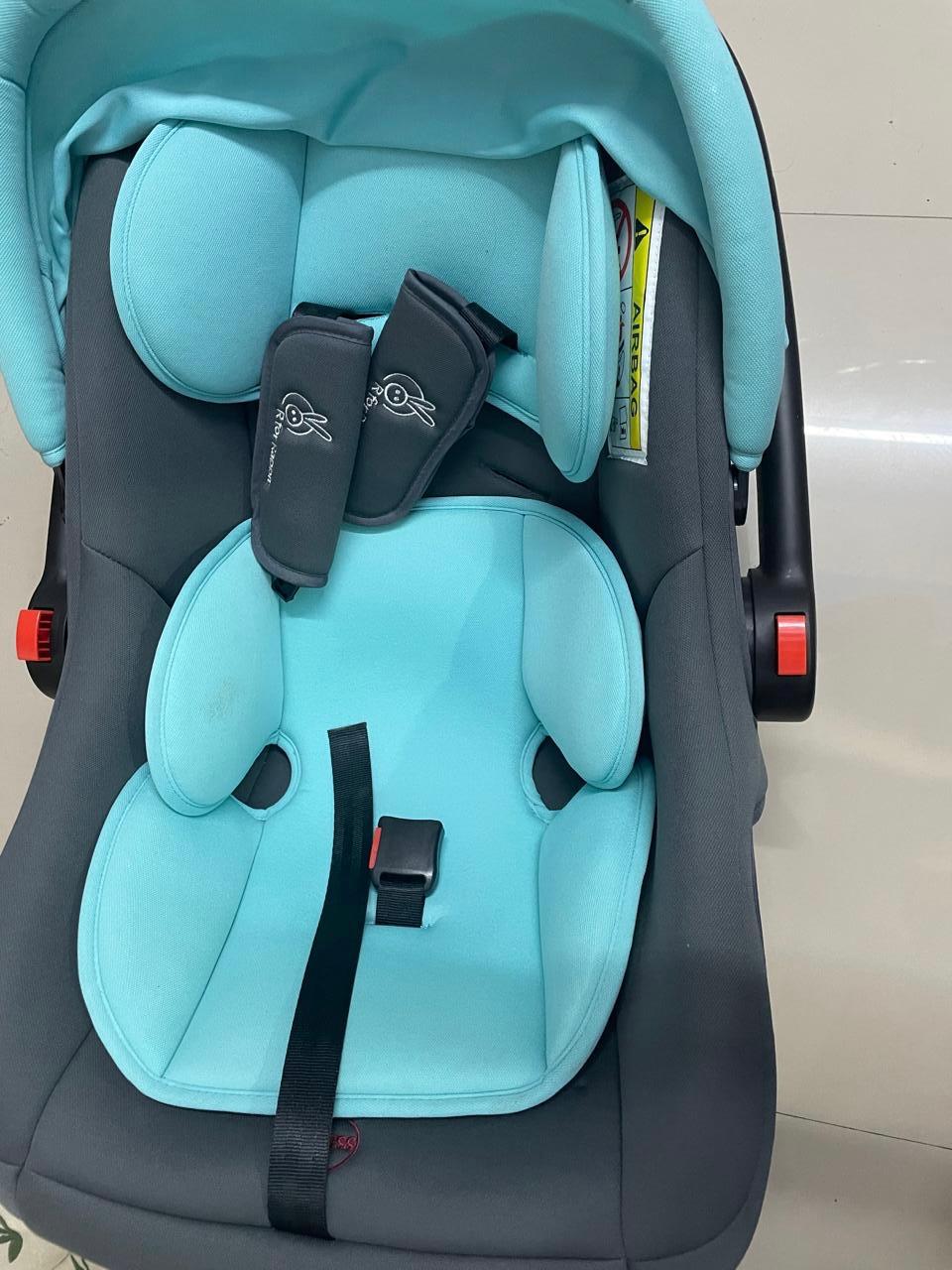 R for Rabbit Picabbo Carry Cot cum Car Seat | 2024, Blue