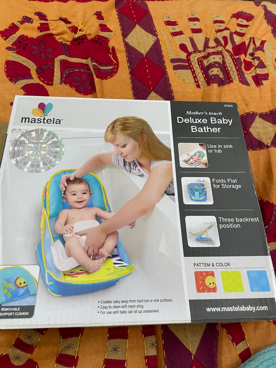 Mastela Mothers Touch Baby Bather