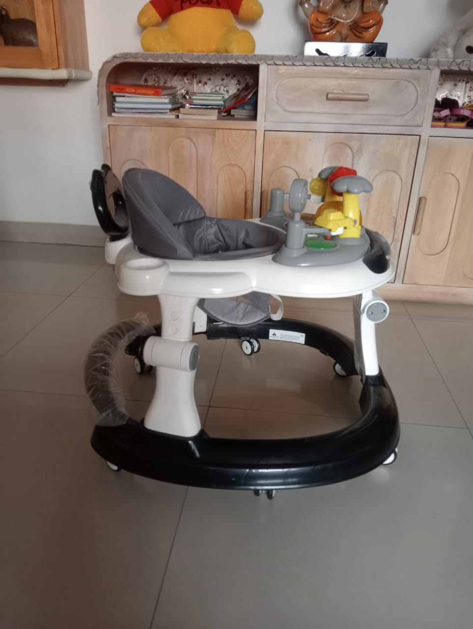 Steelbird Baby Walker with Parental Handle | For 9 Months+