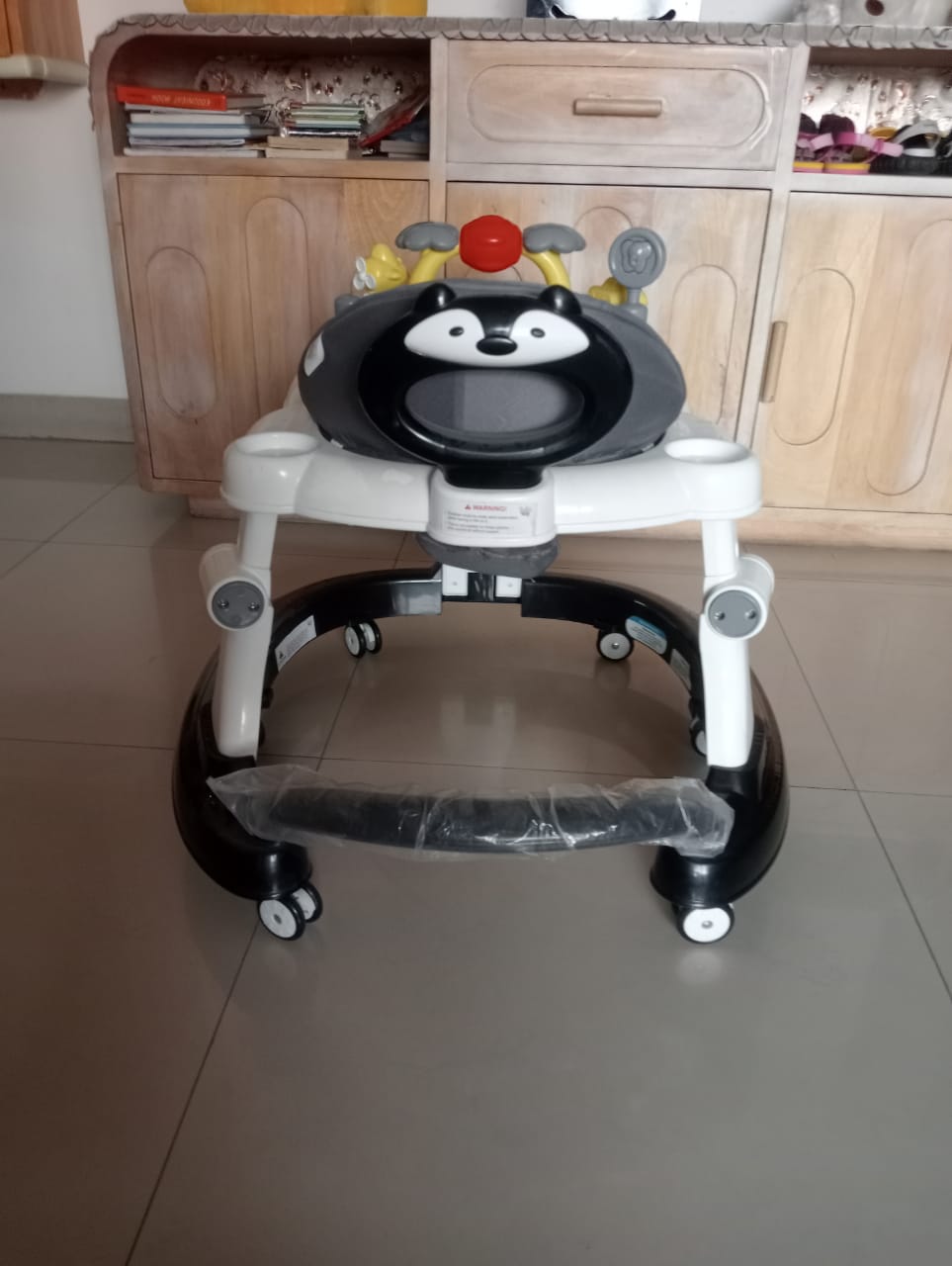 Steelbird Baby Walker with Parental Handle | For 9 Months+
