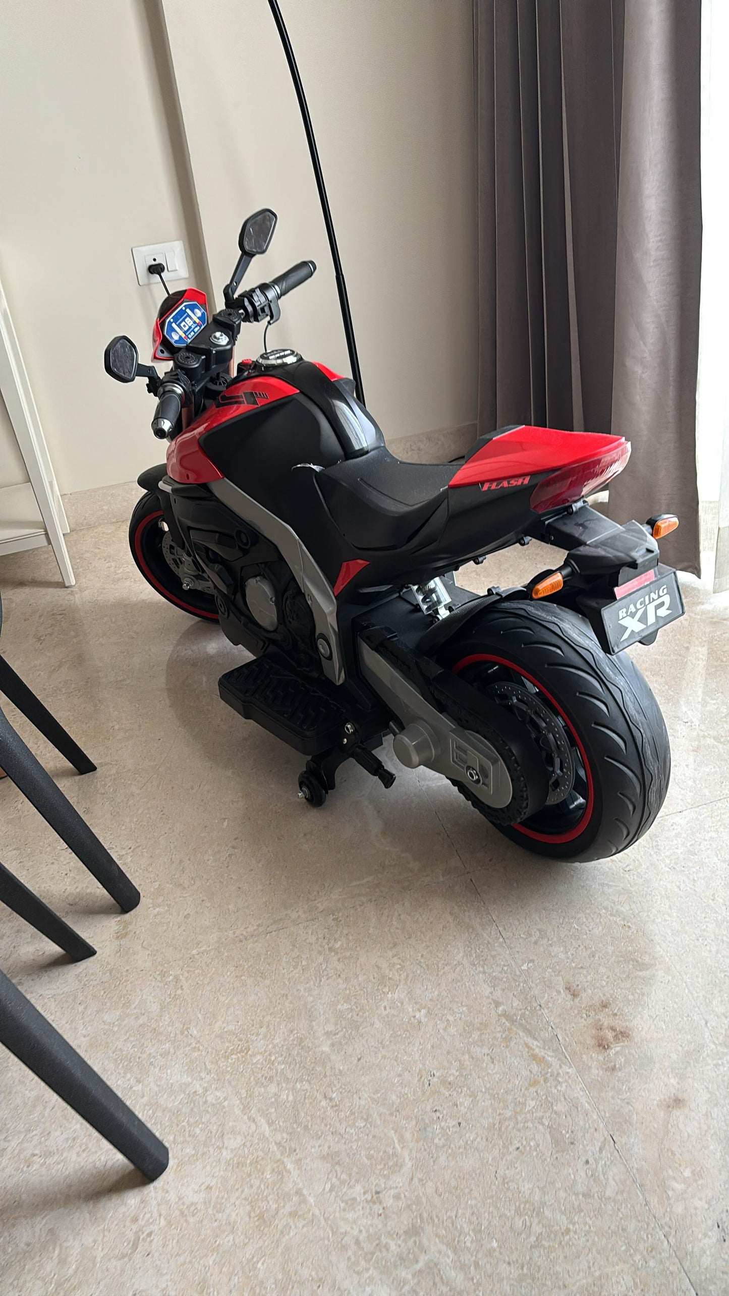 Baybee Minikin Diablo Racing Rechargeable Bike | For 3-8 Years