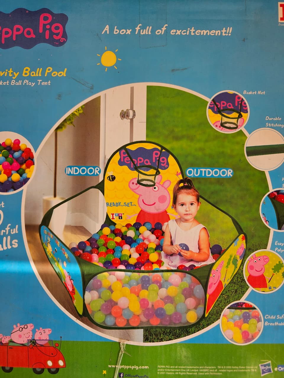 iToys Activity Ball Pool, Peppa Pig