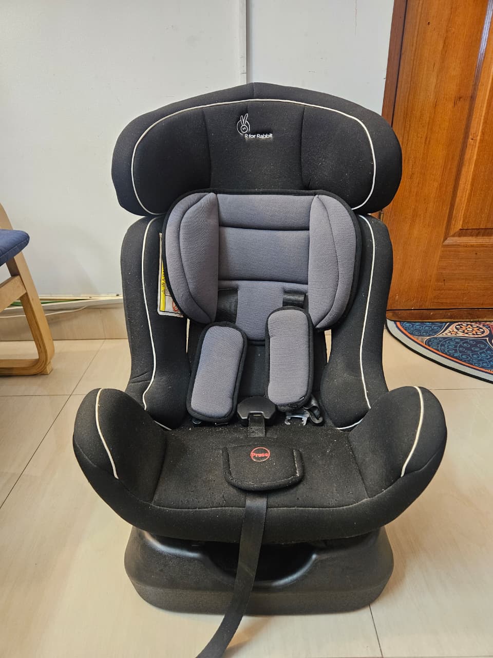 R for Rabbit Jack n Jill Grand Car Seat | Grey, 2023, Barely Used