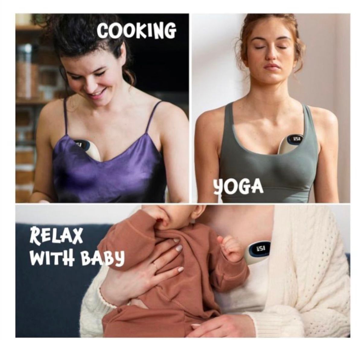 Baybee Wearable Electric Breast Pump