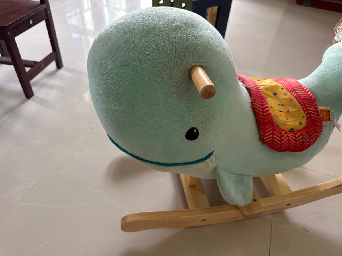 B.Toys Whale Rocker For Toddlers