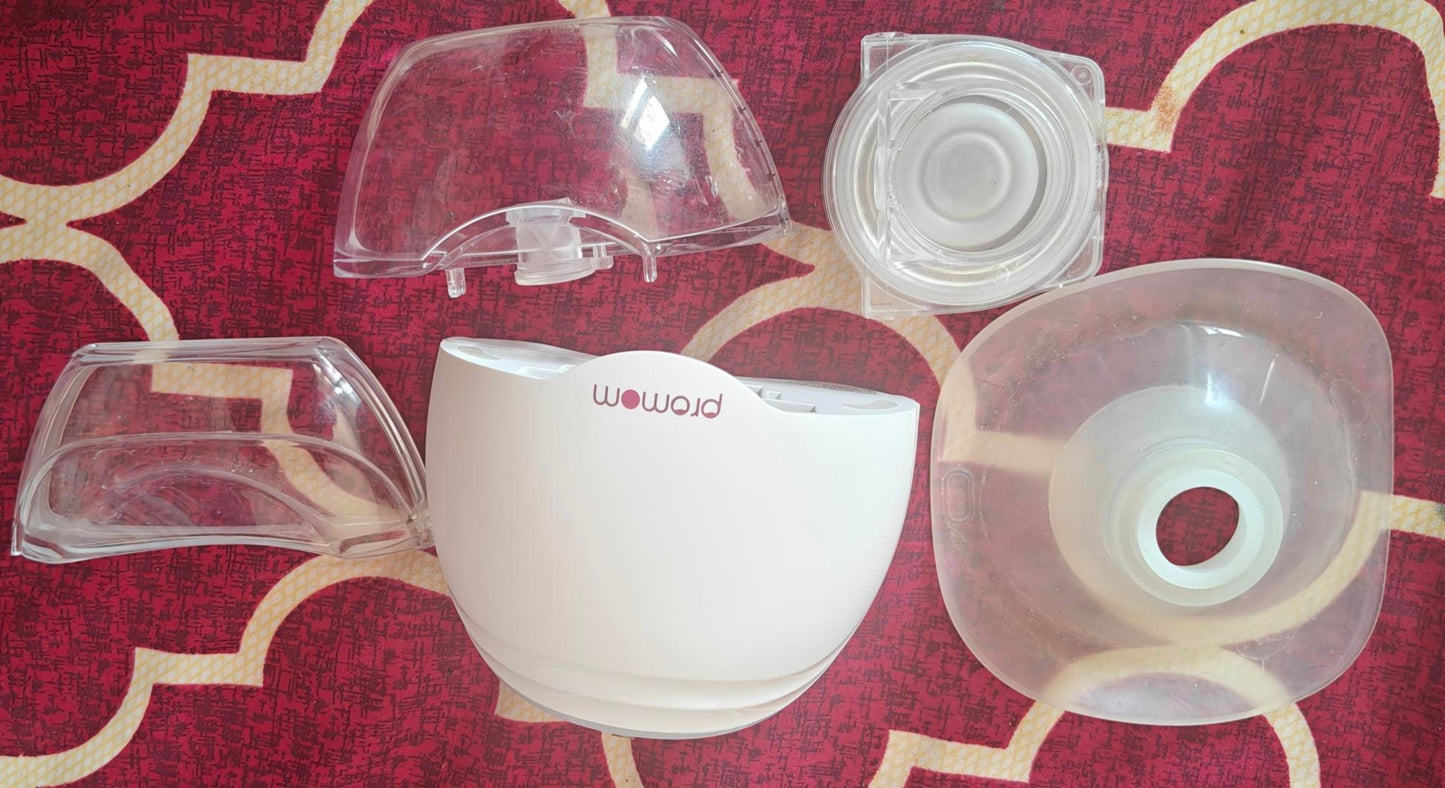 PROMOM Electric Breast Pump - Cordless/Compact/Portable/Hands-Free Pumping