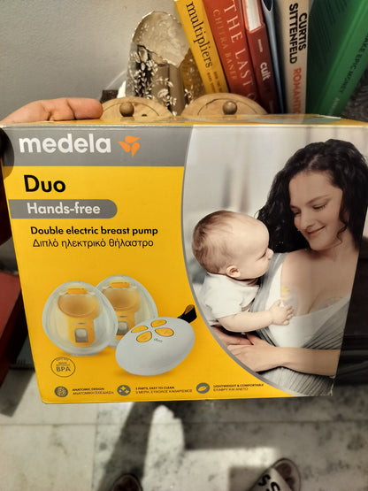Medela Double Electric Breast Pump and Philips Sterilizer Combo