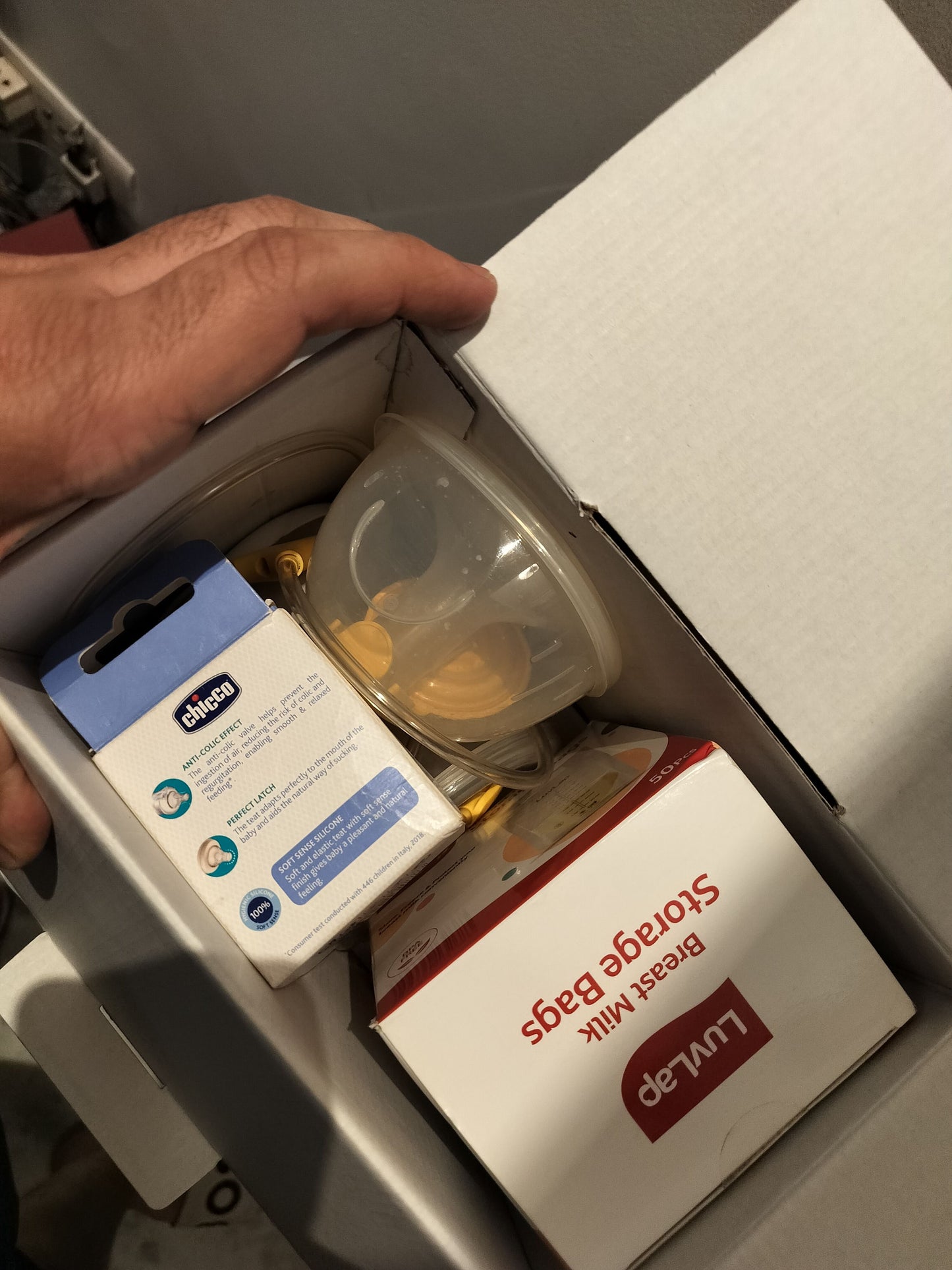 Medela Double Electric Breast Pump and Philips Sterilizer Combo