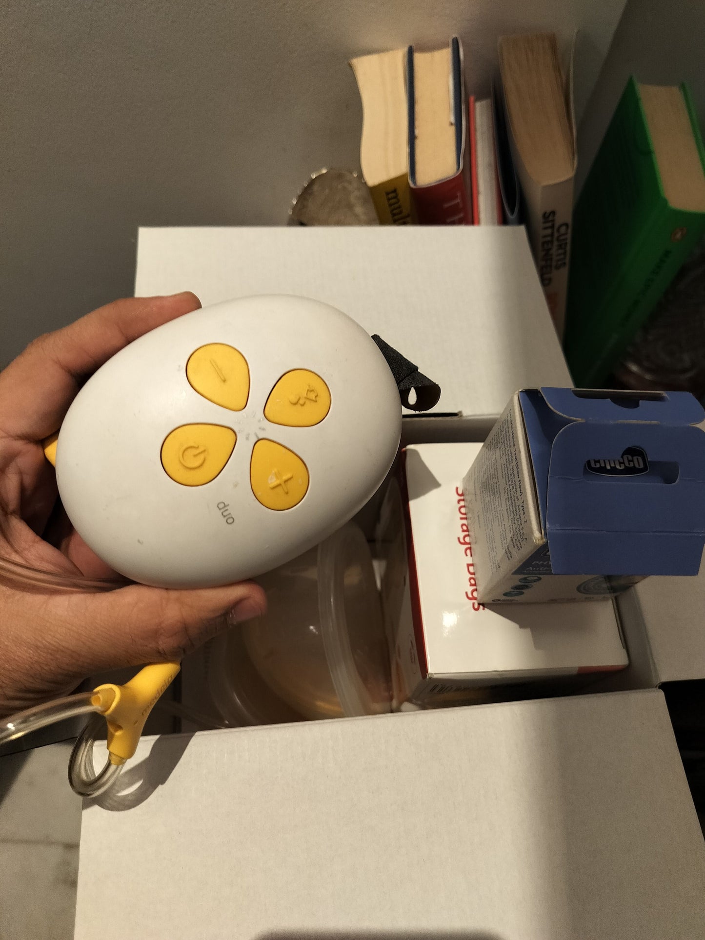 Medela Double Electric Breast Pump and Philips Sterilizer Combo
