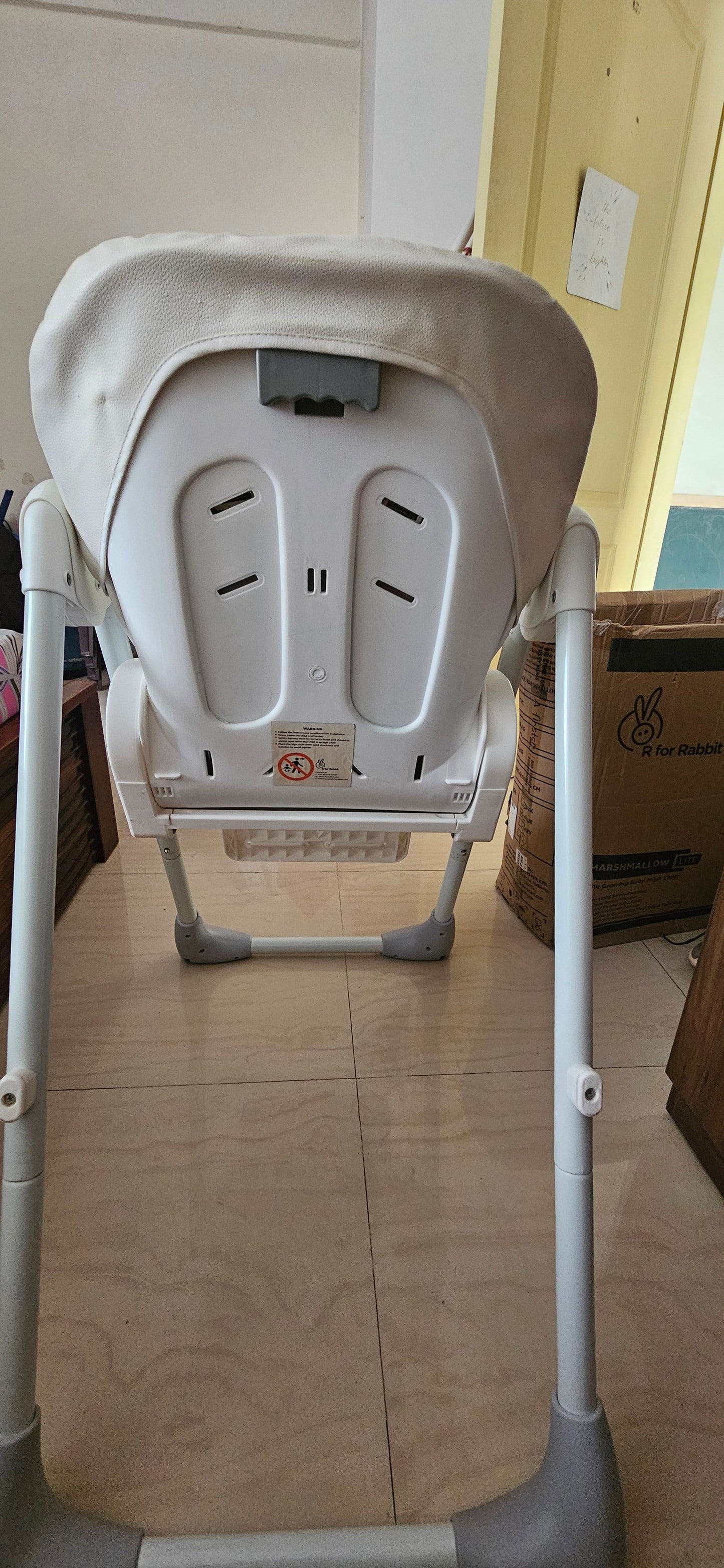 R for Rabbit Marshmallow High Chair