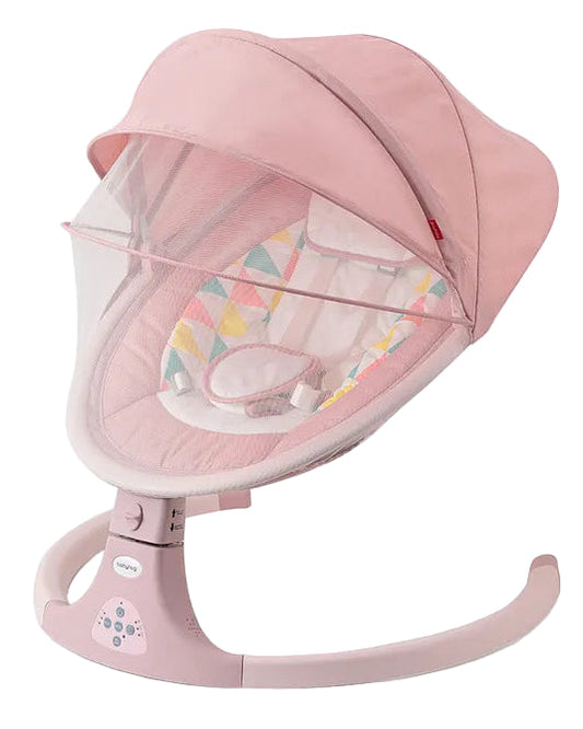 Babyhug Electric Rocker with Mosquito Net & 5 Speed Modes