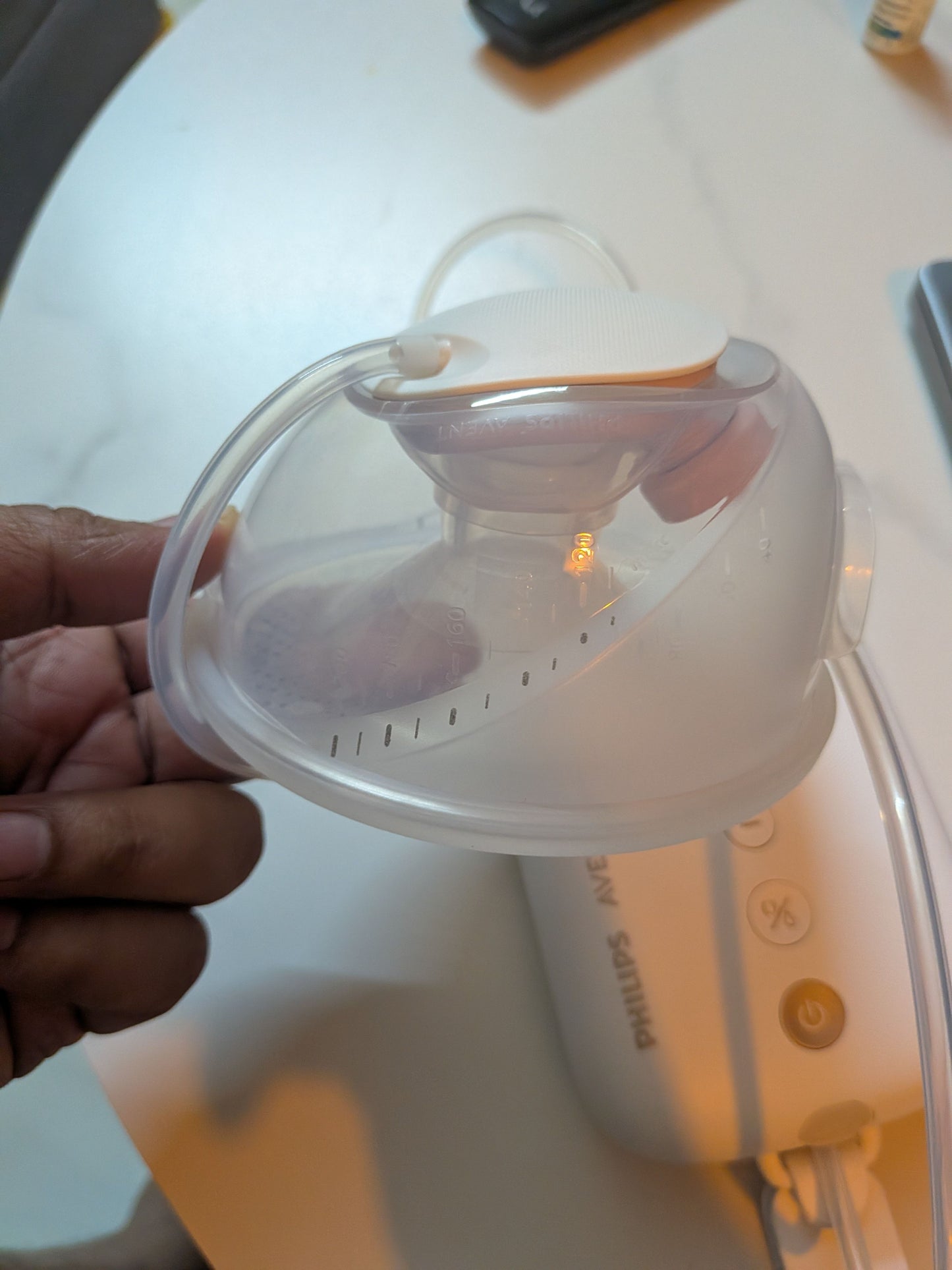 Philips (247) Philips Avent Hands-Free/Wearable Electric Breast Pump | Quiet Hospital Grade Motor | SCF531