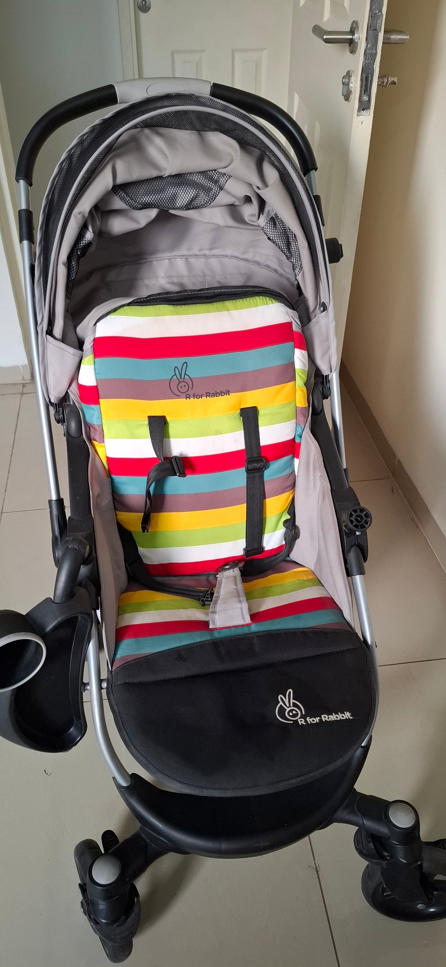 R For Rabbit Chocolate Ride Stroller For Kids | Multicolor, Gently Loved, 2023