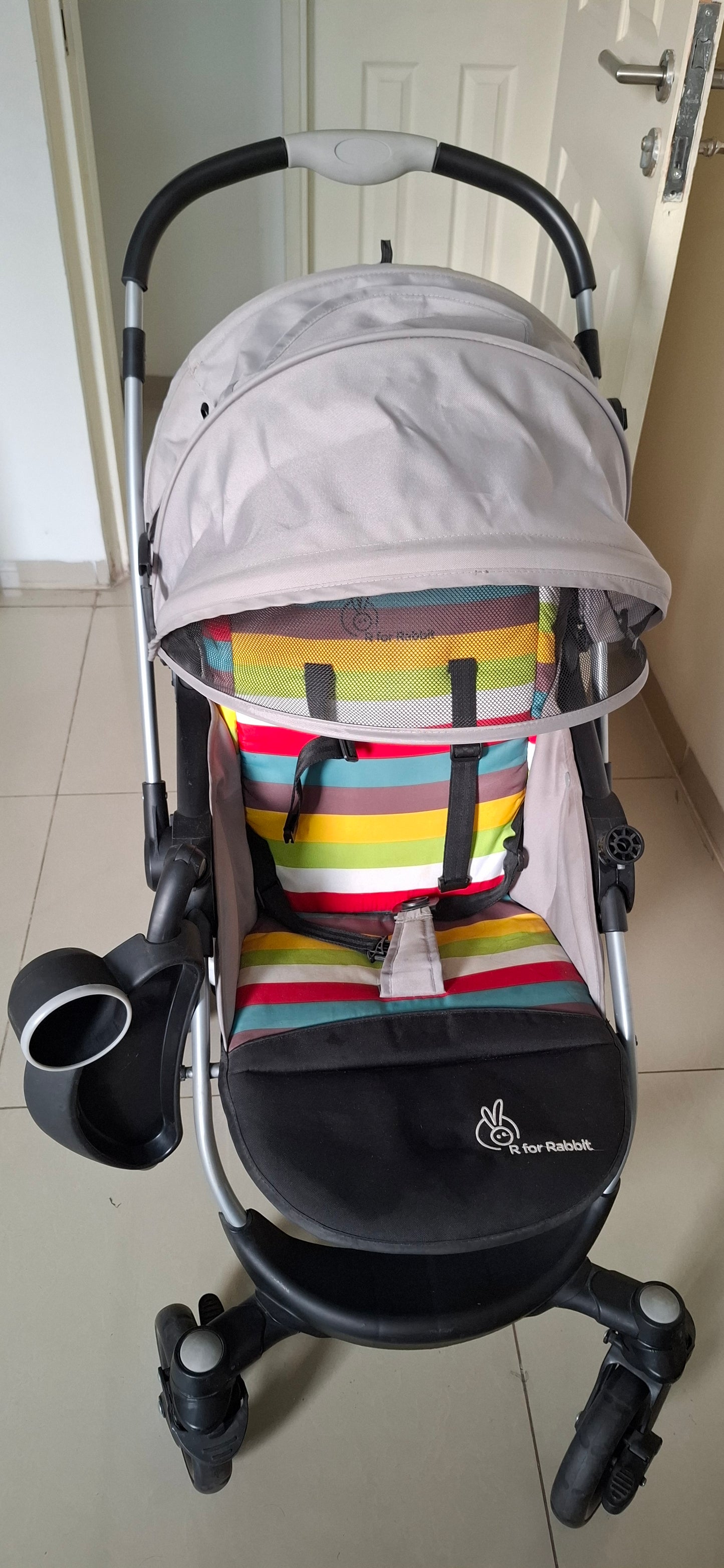 R For Rabbit Chocolate Ride Stroller For Kids | Multicolor, Gently Loved, 2023