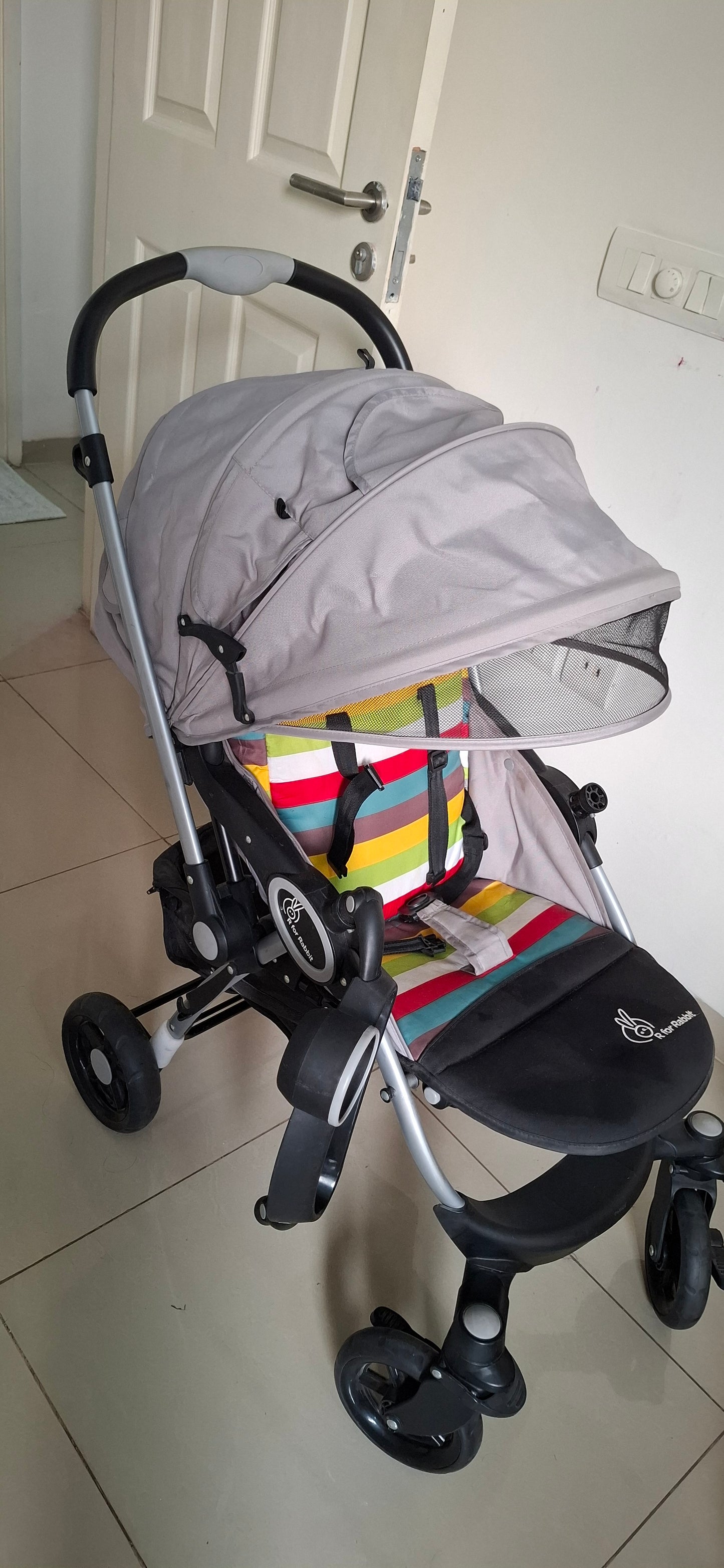 R For Rabbit Chocolate Ride Stroller For Kids | Multicolor, Gently Loved, 2023