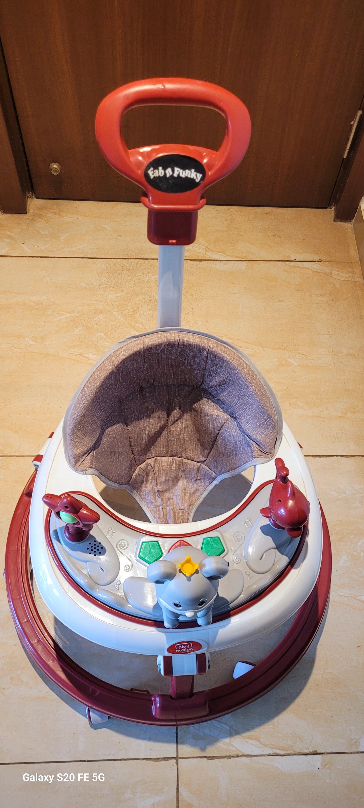 Fab N Funky Multifunctional 360 Degree Baby Walker