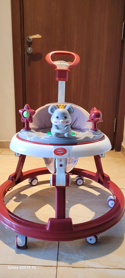 Fab N Funky Multifunctional 360 Degree Baby Walker