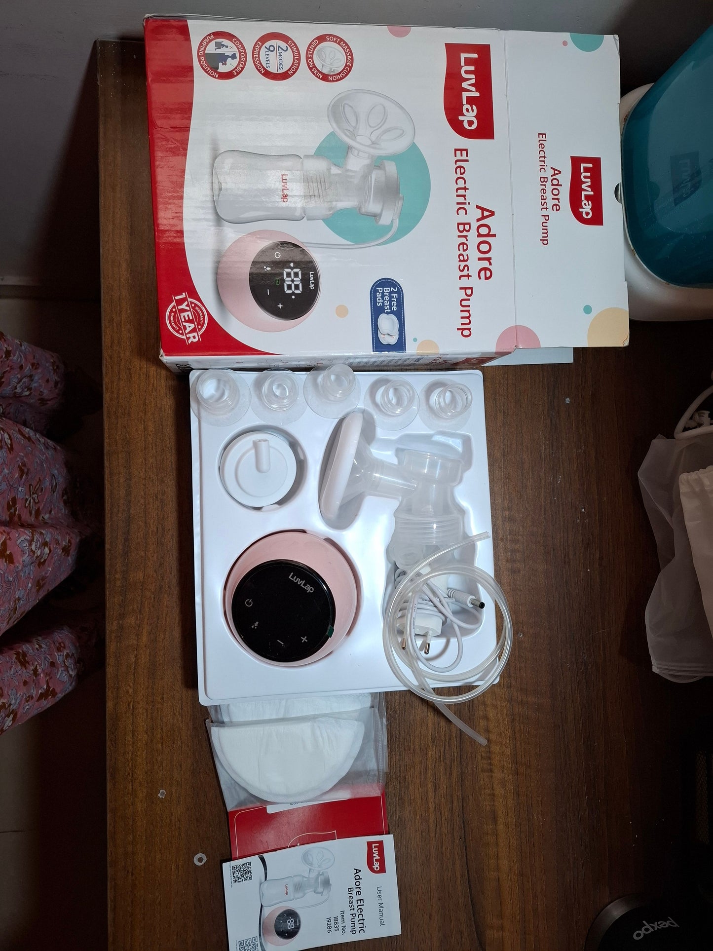 Luvlap Luvlap Adore electric breast pump