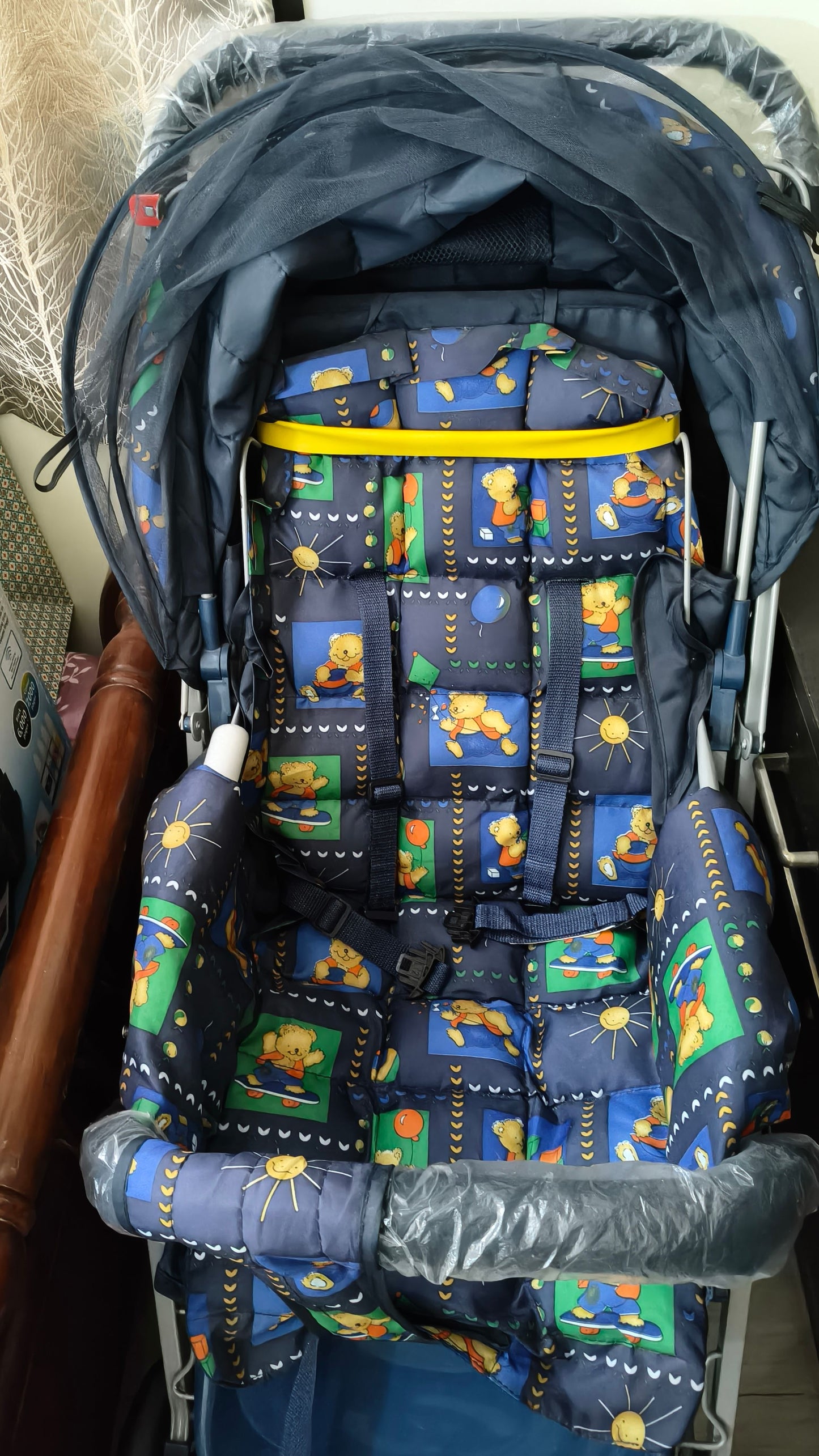 Star and Daisy Baby Stroller