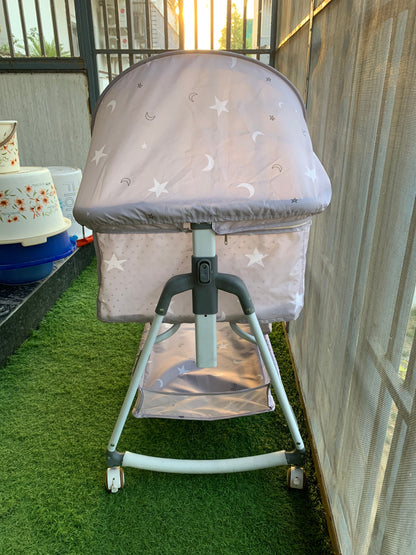 R for rabbit Hop a little bassinet