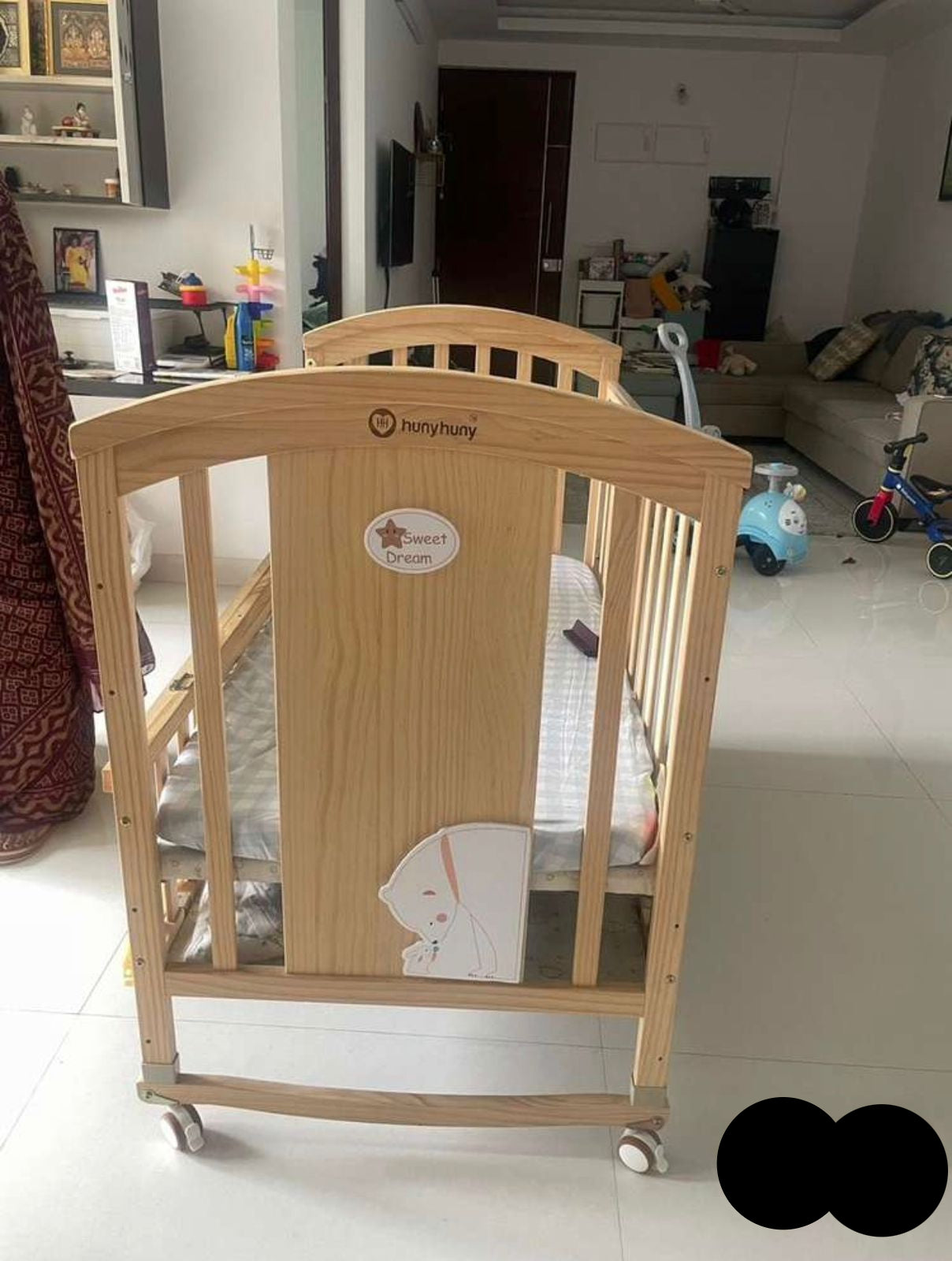 Huny Huny Baby Crib