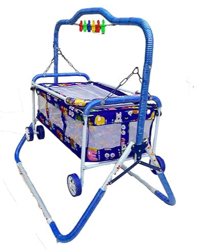 Foldable Cradle with Swing ( Palna ) for New Born