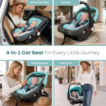 R for Rabbit Picabbo Baby Carry Cot