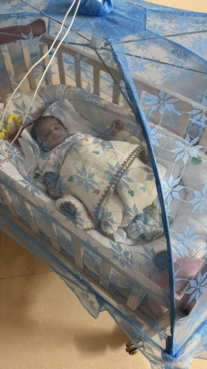 First Step Wooden Crib For Babies