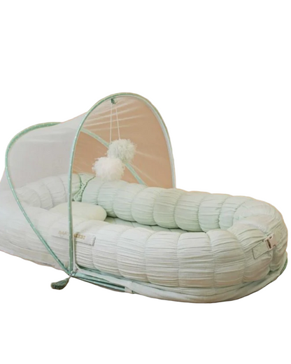 Baby Jalebi  Sleep Cloud Baby Nest With mosquito Net