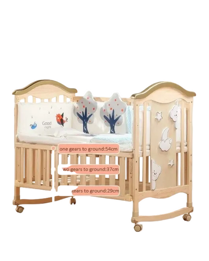 BabyTeddy 9in1 Baby Cot