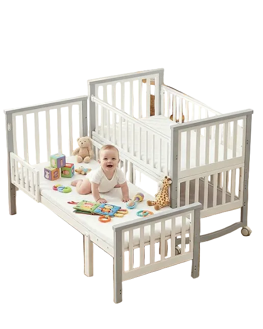 Babyhug Chester 3 in 1 junior Bed cum Cot/Crib