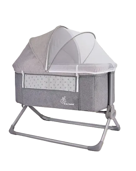 R for rabbit Hop a little bassinet