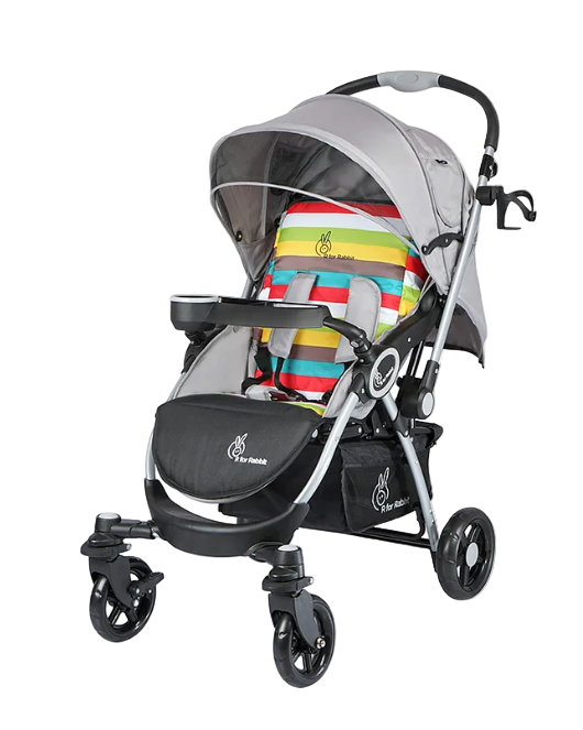 R For Rabbit Chocolate Ride Stroller For Kids | Multicolor, Gently Loved, 2023