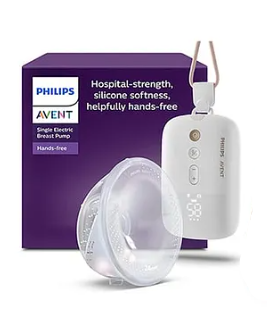 Philips (247) Philips Avent Hands-Free/Wearable Electric Breast Pump | Quiet Hospital Grade Motor | SCF531