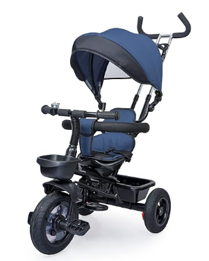 R for Rabbit Tiny Toes Sportz Tricycle, Blue