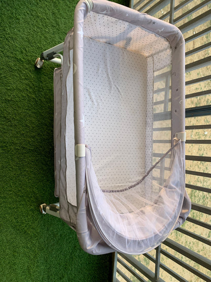 R for rabbit Hop a little bassinet