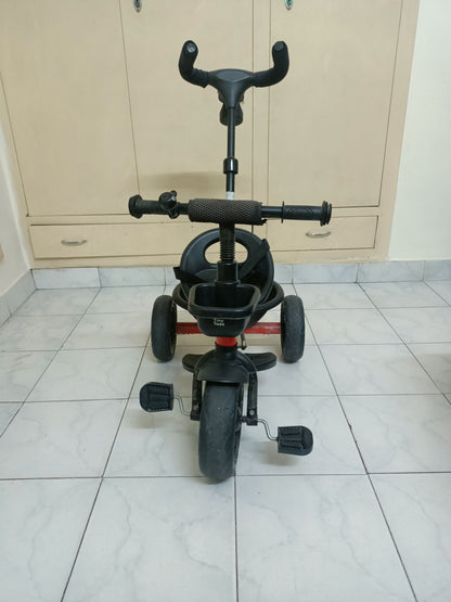 R for Rabbit  Tricycle in Red colour