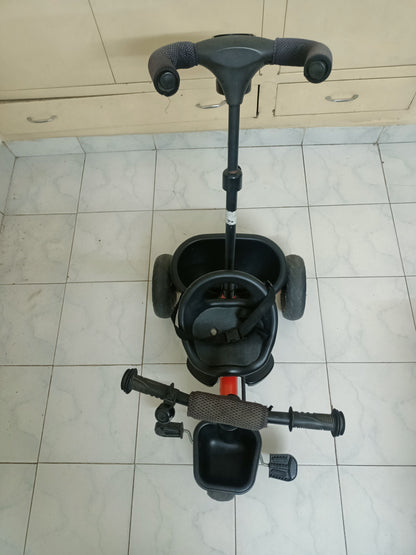 R for Rabbit  Tricycle in Red colour