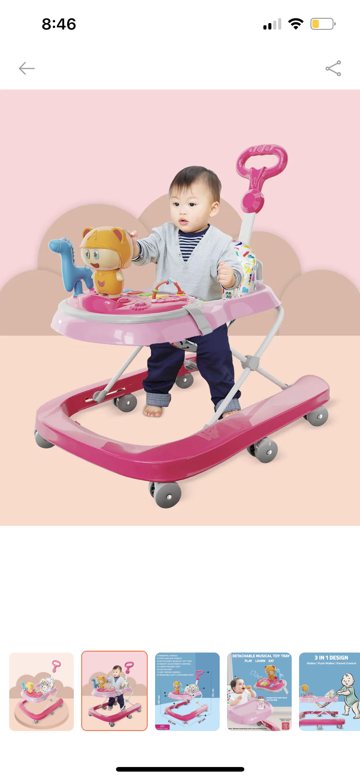 Babyhug Baby Walker