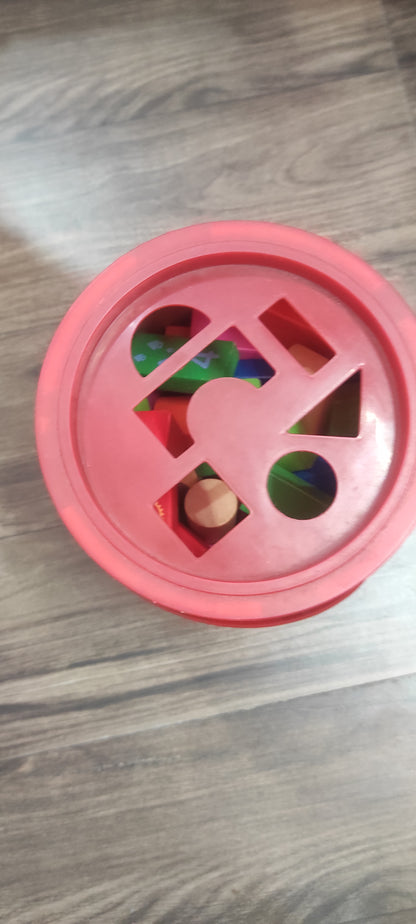 Mi Wooden Learning Blocks for Kids - 100 Pcs