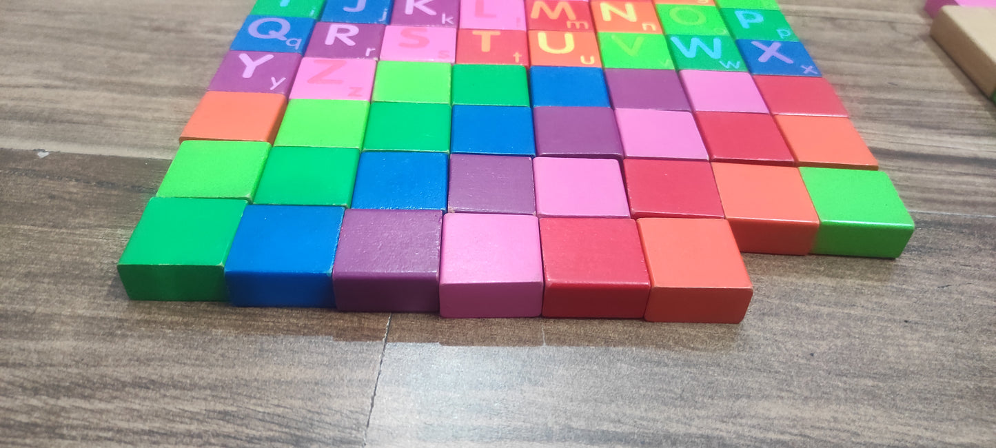 Mi Wooden Learning Blocks for Kids - 100 Pcs