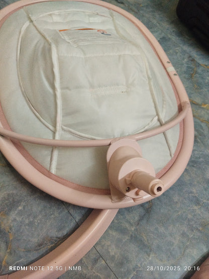 Babyhug Electric Rocker with Mosquito Net & 5 Speed Modes